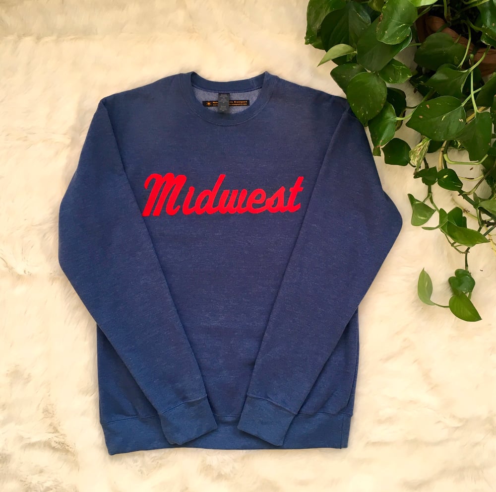 Midwest Unisex Flock Sweatshirt