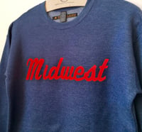 Image 4 of Midwest Unisex Flock Sweatshirt