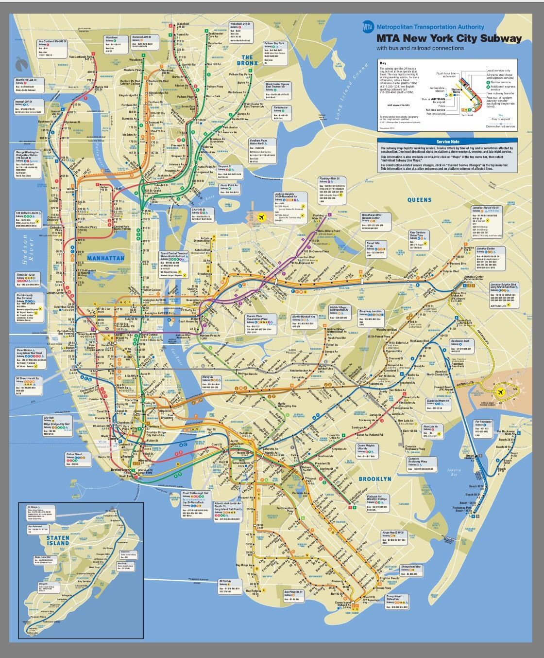 mta subway map