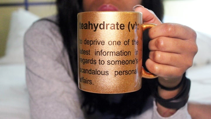 Image of TeaHyrated Golden Coffee Mugs