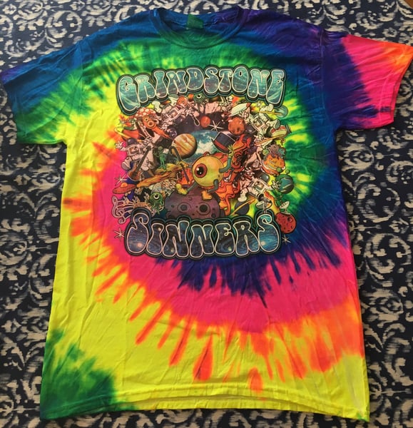 Image of Neon Tie Dye T-shirt