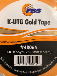 Image 1 of K-UTG GOLD 1" - PRECISION MASKING TAPE