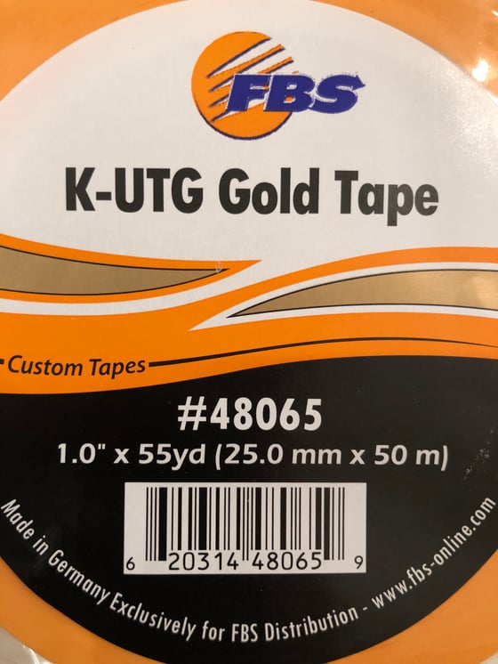 Image of K-UTG GOLD 1" - PRECISION MASKING TAPE