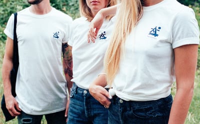 Image of t-shirt sauvage blanc