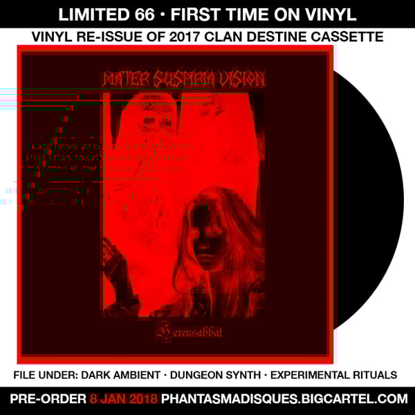 Image of MATER SUSPIRIA VISION - HEXENSABBAT LP (LTD 66 VINYL) + DIGITAL