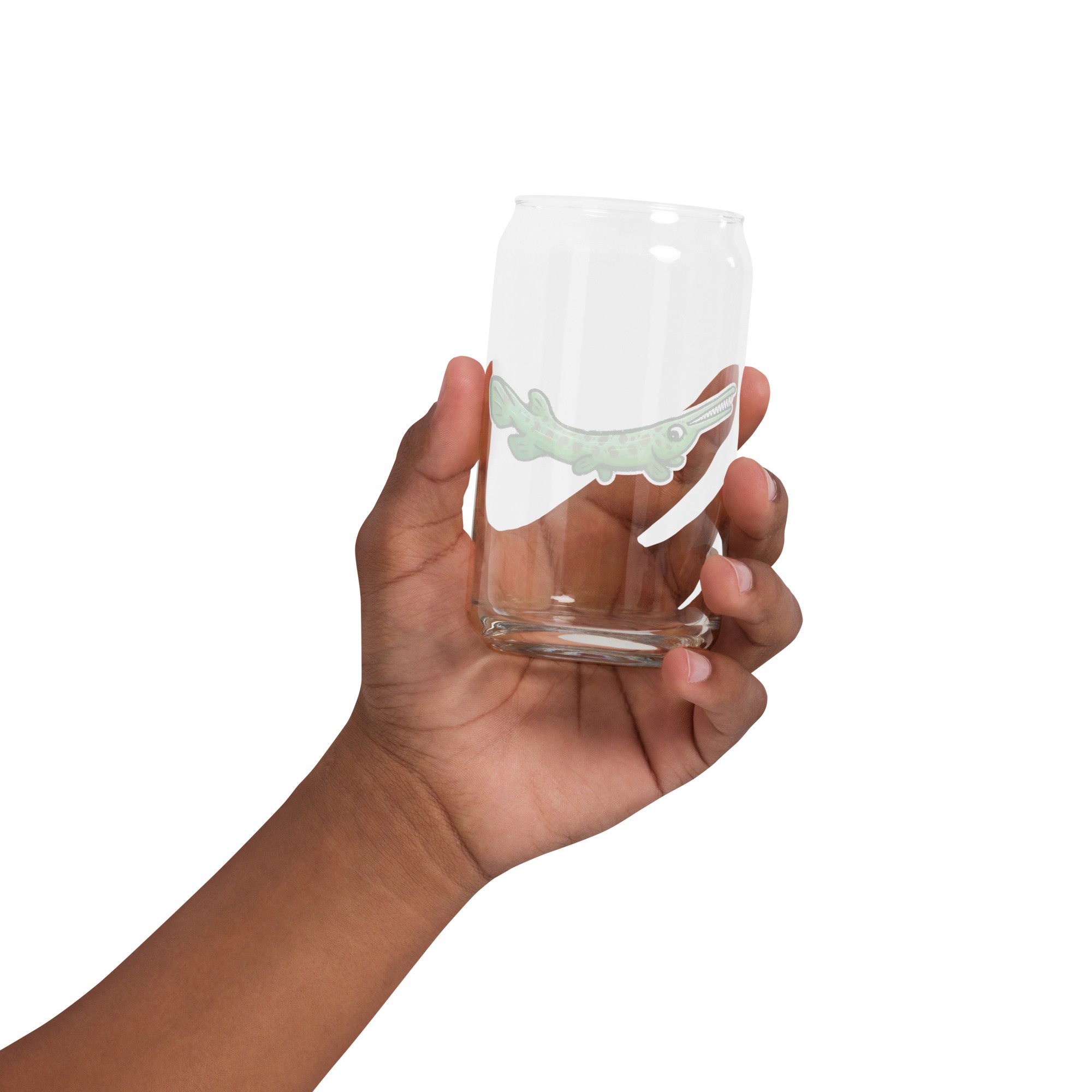 Garth Gar Can-shaped glass