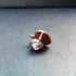 Tiny Sleeping Fox Lapel Tack Image 3