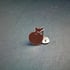 Tiny Sleeping Fox Lapel Tack Image 4