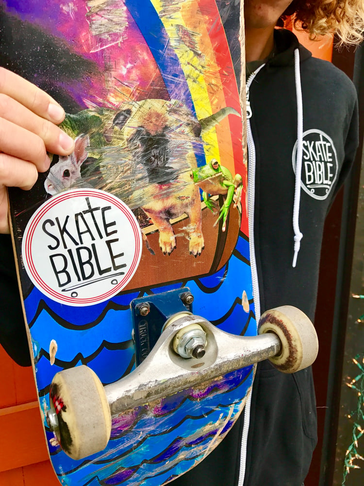 Image of SKATE BIBLE STICKERS