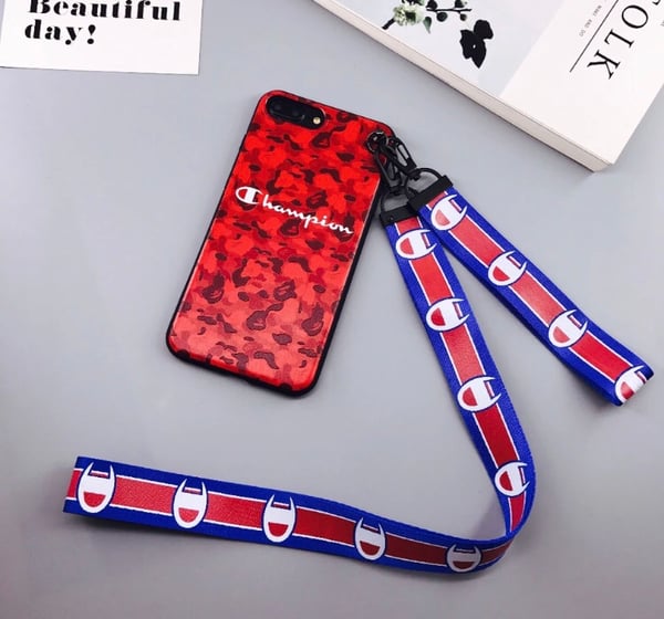 Image of Champion Camo Red/ IPhone 7 Plus