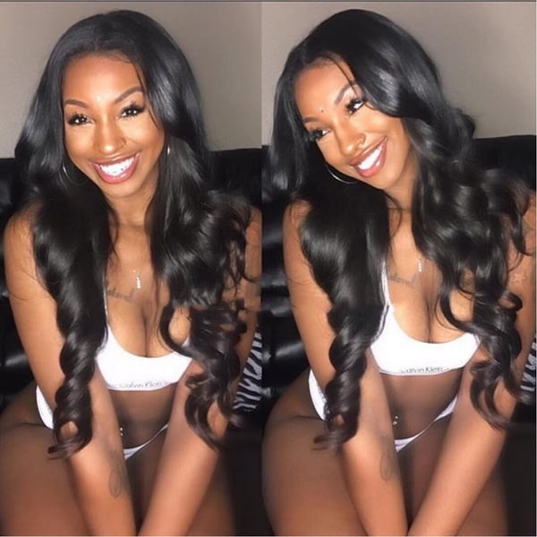 Image of 3 Brazilian Virgin Hair Loose Wave Human Hair Bundles