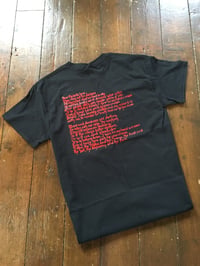 Image 2 of THE PACK Classic Logo with King of Kings Lyric Back on Black