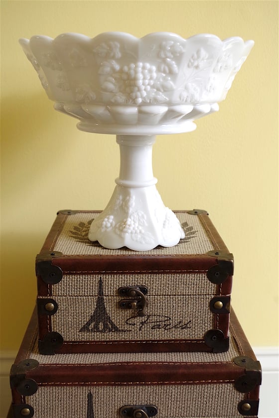 Image of Milk Glass Compote
