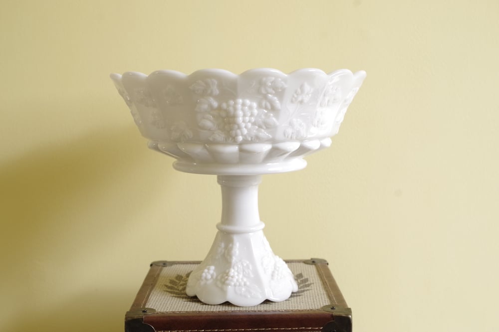 Image of Milk Glass Compote