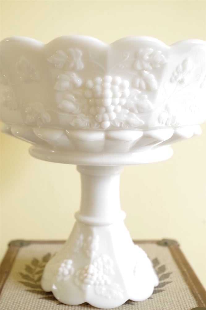 Image of Milk Glass Compote