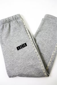 Image 3 of BARBEDWIRE SWEATPANTS - STATIC GREY