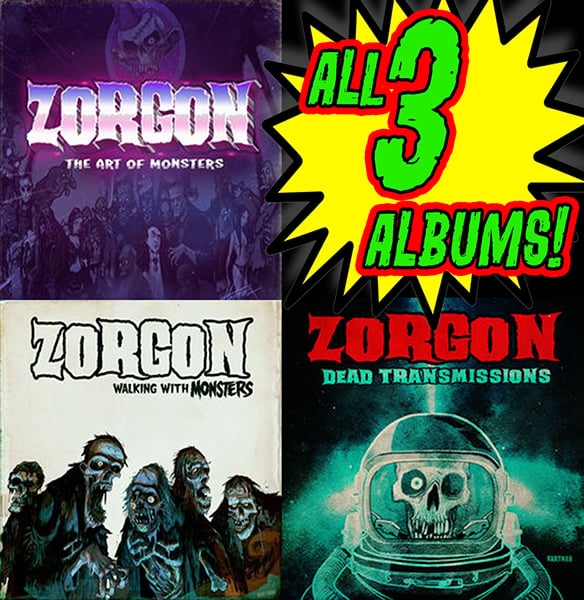 Image of 3 ZORGON ALBUMS
