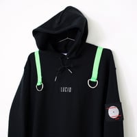 Image 2 of SLIME STRAP HOODIE