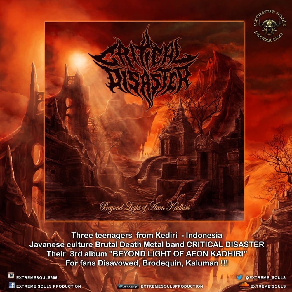 Image of CRITICAL DISASTER  "BEYOND LIGHT OF AEON KADHIRI" CD