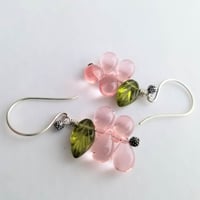 Image 1 of Tea Rose Earrings
