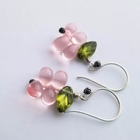 Image 3 of Tea Rose Earrings