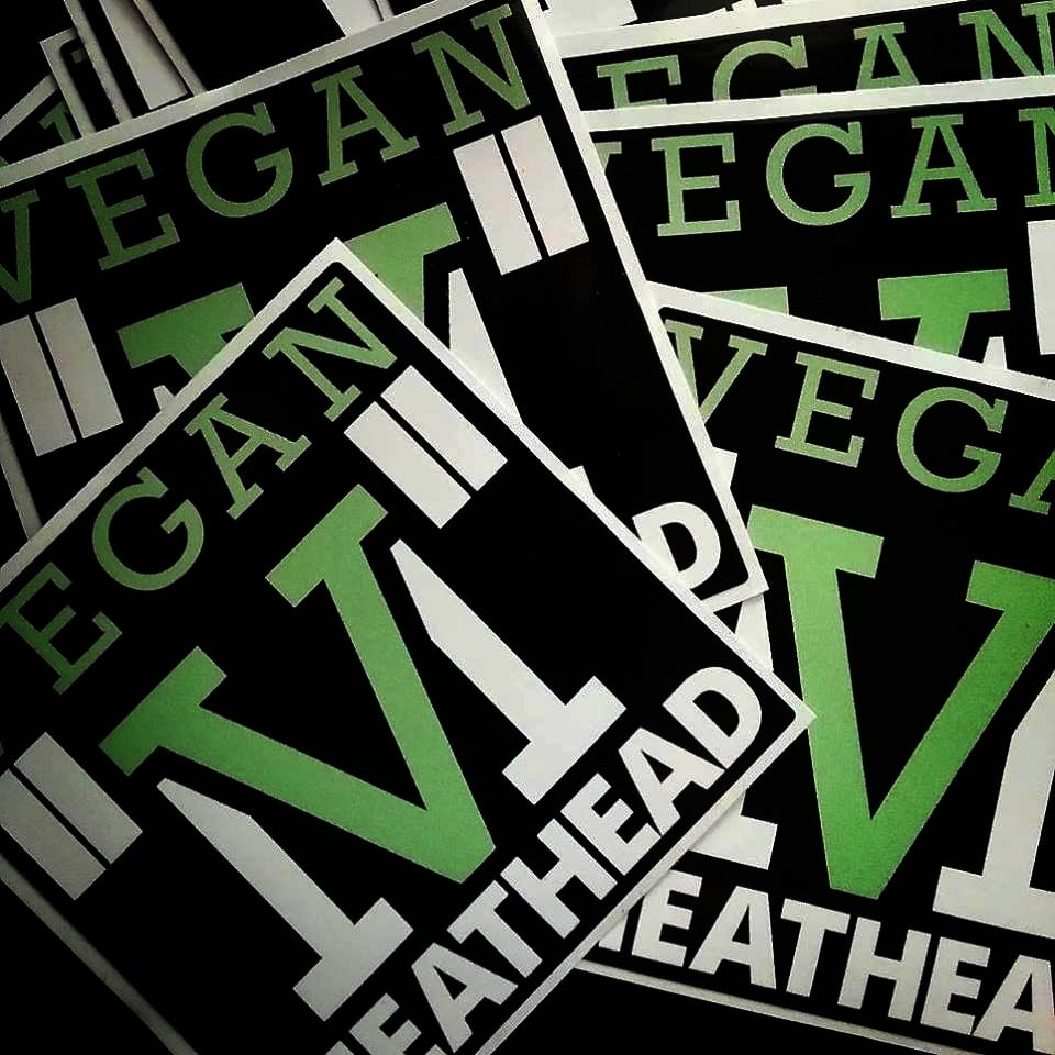 Image of Vegan Meathead (logo) sticker