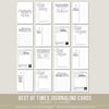 Best of Times Journaling Cards (Digital)