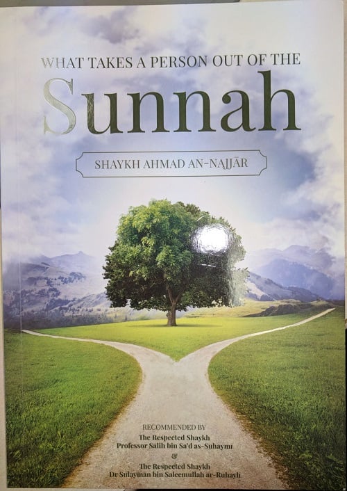 Image of What Takes a Person Out of the Sunnah - Shaykh Ahmad An-Najjar