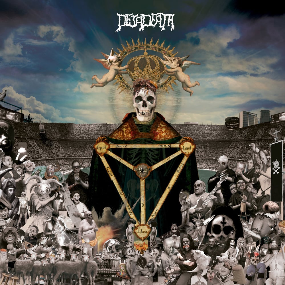 Image of DEJADEATH "Satan is losing momentum" Jewel slipcase Black CD special edition