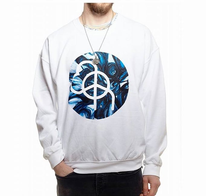 Image of Peace and Love CREW Jumper