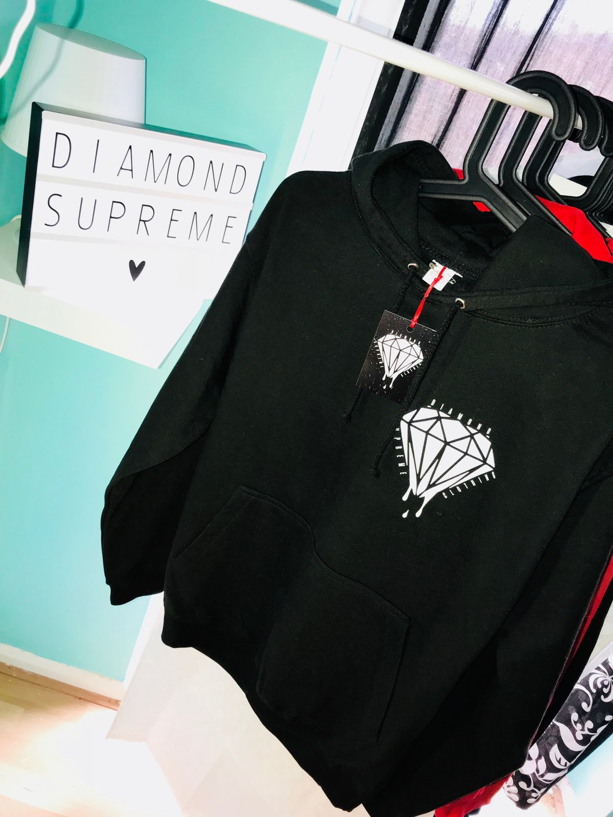 Supreme diamond hoodie sales