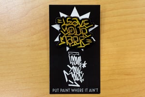 Leave Your Mark Enamel Pins