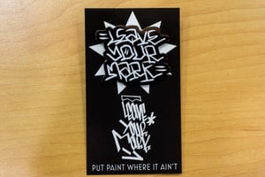 Leave Your Mark Enamel Pins