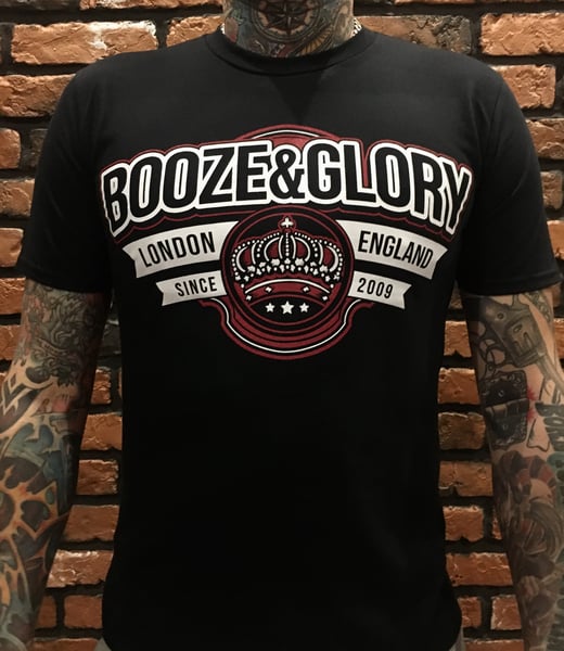 Image of Booze & Glory CROWN Tshirt