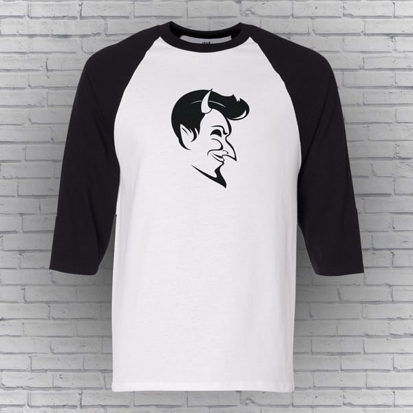 Image of Slick Devil 3/4 Raglan T *Free US Shipping*