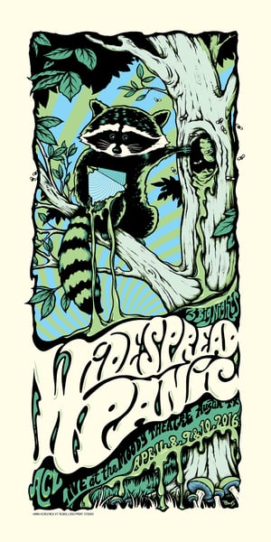 Image of Widespread Panic - Austin 2016, 3 nights poster
