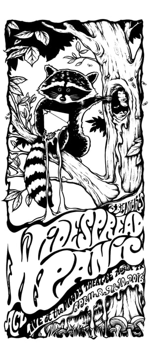 Image of Widespread Panic - Austin 2016, 3 nights poster