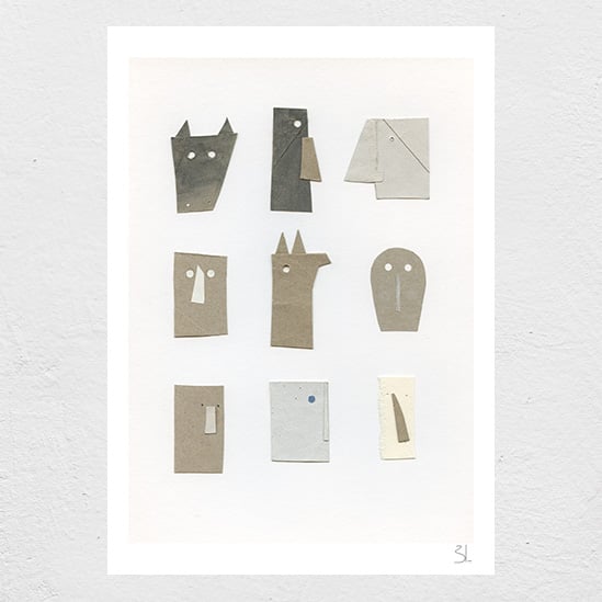 Image of Mascaras Print