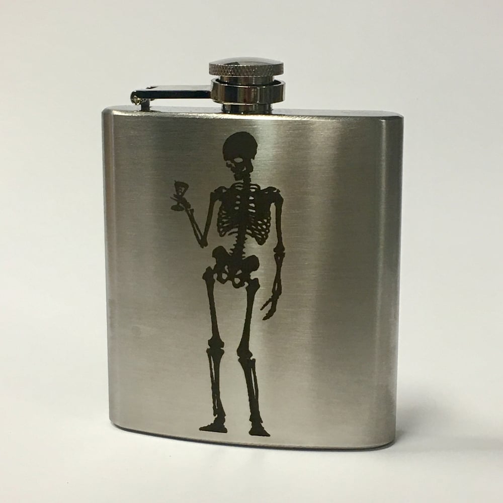 Image of ‘Skeletini’ Flask