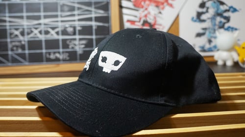 Image of Black Embroidered Cloudead Cap (PREORDER)