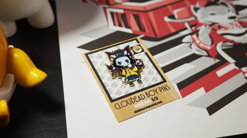 Image of Cloudead Boy Pins (SET ONE)