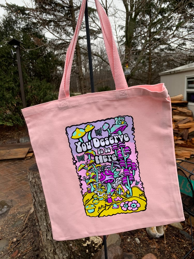 Image of LTD Earth Day Pink Tote