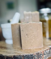 Image 3 of Neem & Nettle Premium Sea Moss Acne Soap. 