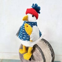 Image 1 of Sam the Seagull Felt Craft Mini Kit