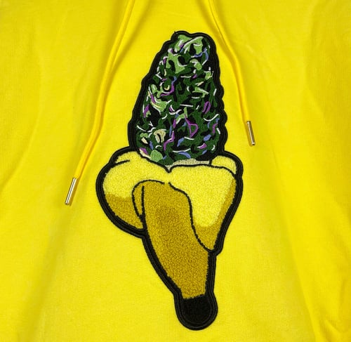 Image of Yellow Budnana Hoodie V3