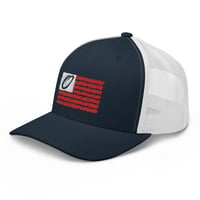 Image 4 of Olympia Flag Low Profile Trucker Cap