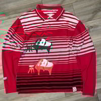 Image 1 of Piano striped polo XL