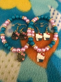 Image 3 of Hello kitty bracelets & earrings 