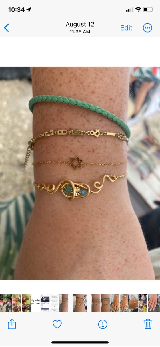 Image of The ocean blue bracelet
