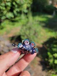 Image 5 of Matalic Magenta Baby Elephant Pendant